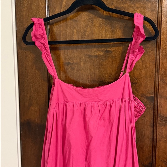 Show Me Your MuMu Hot Pink Oasis Ruffle Dress S - Picture 6 of 12